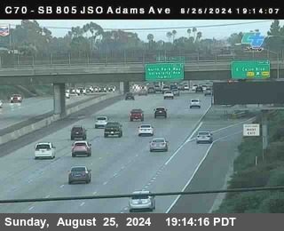 SB 805 at Madison Ave (Off Ramp)