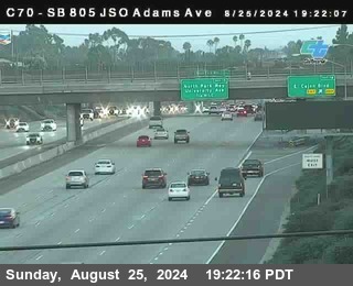 SB 805 at Madison Ave (Off Ramp)