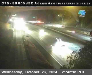 SB 805 at Madison Ave (Off Ramp)