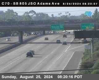 SB 805 at Madison Ave (Off Ramp)