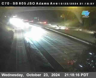 SB 805 at Madison Ave (Off Ramp)