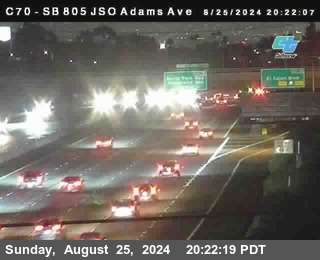 SB 805 at Madison Ave (Off Ramp)