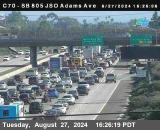 SB 805 at Madison Ave (Off Ramp)