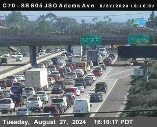 SB 805 at Madison Ave (Off Ramp)