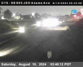 SB 805 at Madison Ave (Off Ramp)