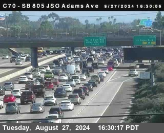 SB 805 at Madison Ave (Off Ramp)