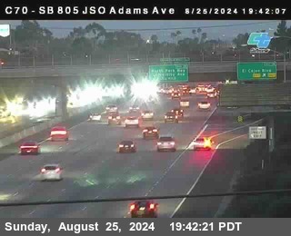 SB 805 at Madison Ave (Off Ramp)