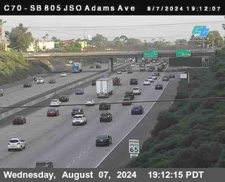 SB 805 at Madison Ave (Off Ramp)