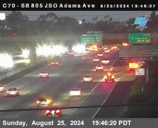 SB 805 at Madison Ave (Off Ramp)