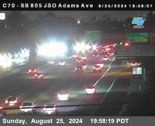 SB 805 at Madison Ave (Off Ramp)