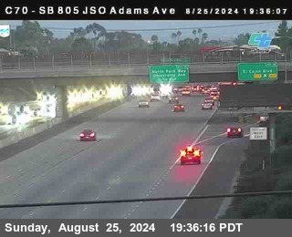 SB 805 at Madison Ave (Off Ramp)