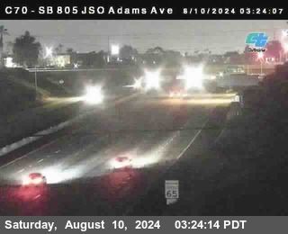 SB 805 at Madison Ave (Off Ramp)