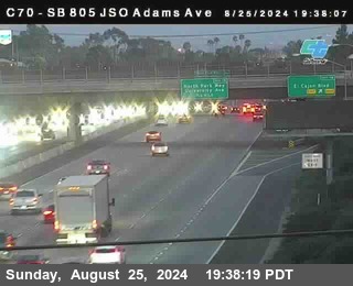 SB 805 at Madison Ave (Off Ramp)