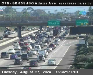 SB 805 at Madison Ave (Off Ramp)