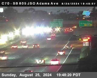 SB 805 at Madison Ave (Off Ramp)