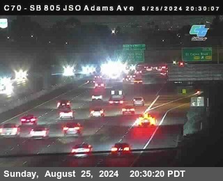 SB 805 at Madison Ave (Off Ramp)