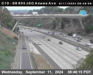 SB 805 at Madison Ave (Off Ramp)