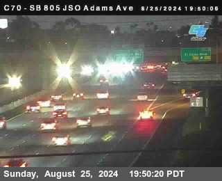 SB 805 at Madison Ave (Off Ramp)