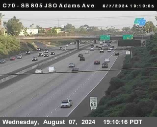 SB 805 at Madison Ave (Off Ramp)