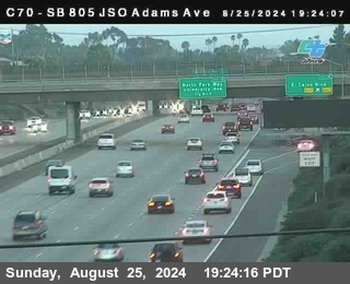 SB 805 at Madison Ave (Off Ramp)