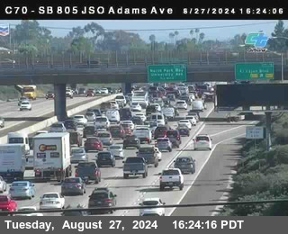 SB 805 at Madison Ave (Off Ramp)