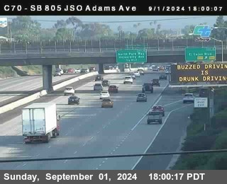 SB 805 at Madison Ave (Off Ramp)