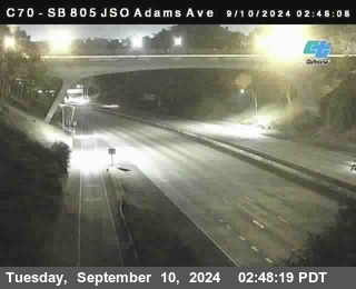 SB 805 at Madison Ave (Off Ramp)