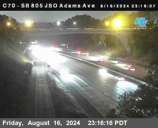 SB 805 at Madison Ave (Off Ramp)