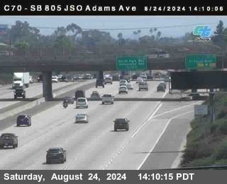 SB 805 at Madison Ave (Off Ramp)