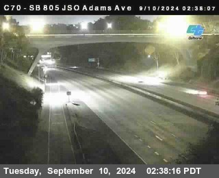 SB 805 at Madison Ave (Off Ramp)