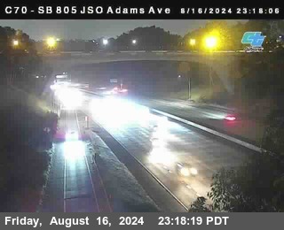 SB 805 at Madison Ave (Off Ramp)