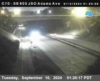 SB 805 at Madison Ave (Off Ramp)