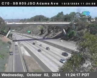 SB 805 at Madison Ave (Off Ramp)