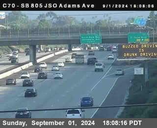 SB 805 at Madison Ave (Off Ramp)