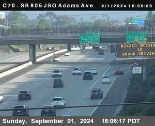 SB 805 at Madison Ave (Off Ramp)