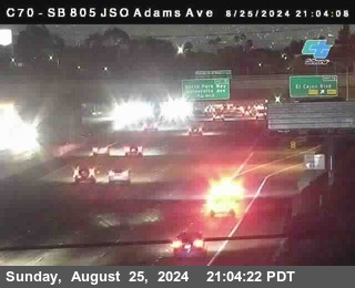 SB 805 at Madison Ave (Off Ramp)