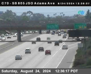 SB 805 at Madison Ave (Off Ramp)