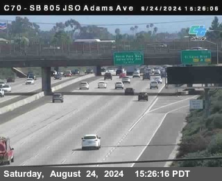 SB 805 at Madison Ave (Off Ramp)