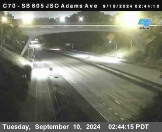 SB 805 at Madison Ave (Off Ramp)