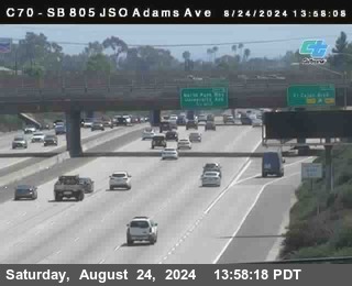 SB 805 at Madison Ave (Off Ramp)