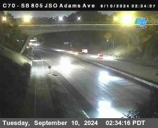 SB 805 at Madison Ave (Off Ramp)