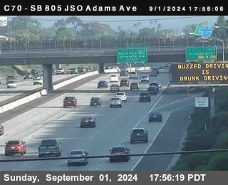 SB 805 at Madison Ave (Off Ramp)