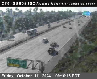 SB 805 at Madison Ave (Off Ramp)