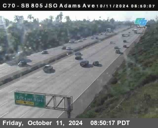 SB 805 at Madison Ave (Off Ramp)