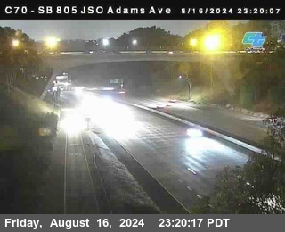 SB 805 at Madison Ave (Off Ramp)