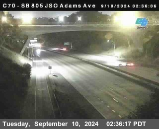 SB 805 at Madison Ave (Off Ramp)