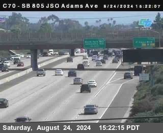 SB 805 at Madison Ave (Off Ramp)