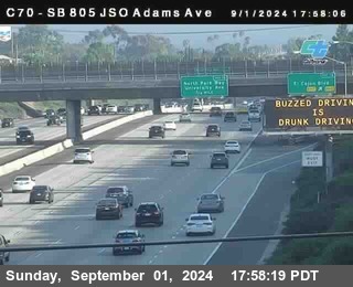 SB 805 at Madison Ave (Off Ramp)