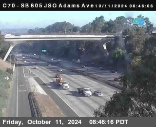 SB 805 at Madison Ave (Off Ramp)