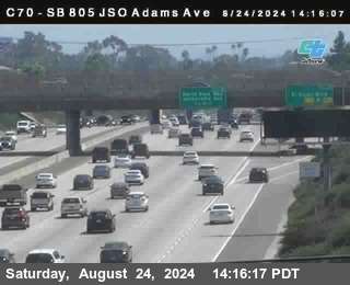 SB 805 at Madison Ave (Off Ramp)